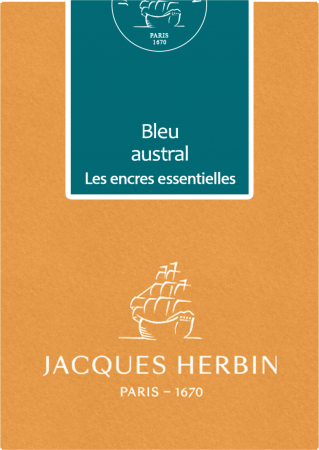 Cartuse Cerneala - Cartuse Bleu Austral - set 7 buc Jacques Herbin