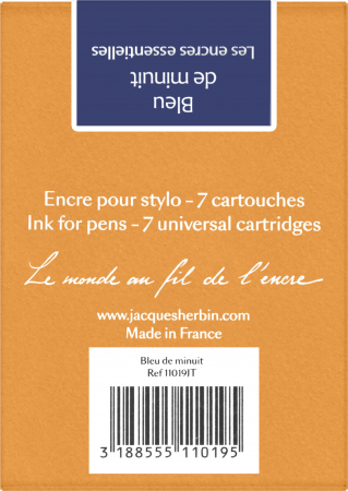 Cartuse Bleu de Minuit - set 7 buc Jacques Herbin [3]