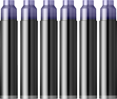 Cartuse Bleu Nuit - set 6 Jacques Herbin [1]