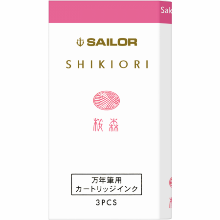 Cartuse - Cartuse Cerneala 3/Set Sailor SHIKIORI Standard SPRING SAKURAMORI - Pink