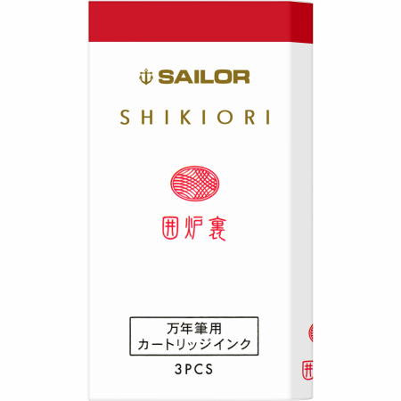 Cartuse - Cartuse Cerneala 3/Set Sailor SHIKIORI Standard WINTER IRORI - Red