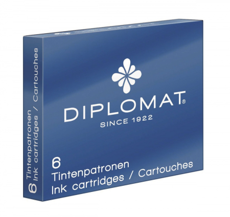 Consumabile - Cartuse Cerneala 6 buc/set Royal Blue, Diplomat