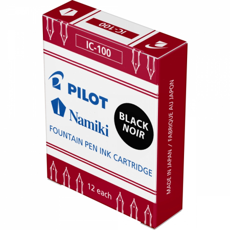 Pilot - Cartuse Cerneala Standard Size Proprietar Black 12 buc/set, Pilot