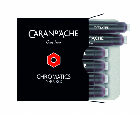 Caran d'Ache - Cartuse Cerneala Chromatics Infra Red set 6 buc Caran d'Ache