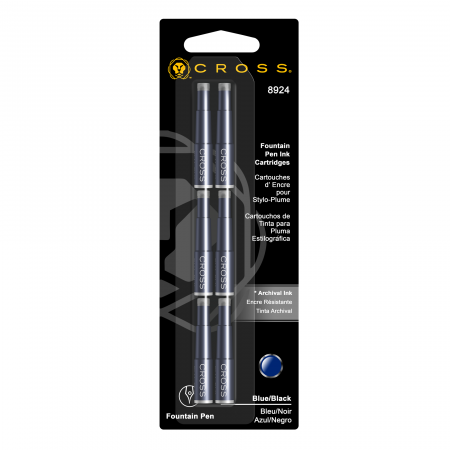 Cartuse Cerneala - Cartuse Cerneala Cross Standard Blue Black Permanent set 6 buc