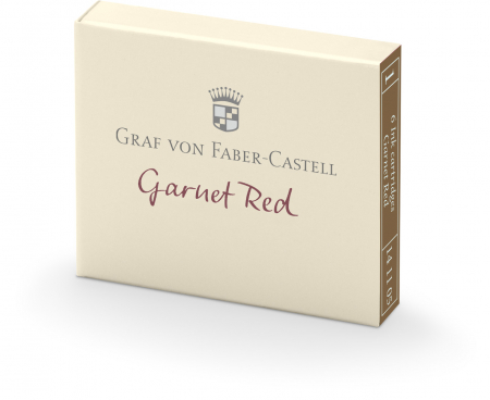 Cartuse Cerneala Garnet Red 6 buc/cutie, Graf von Faber-Castell