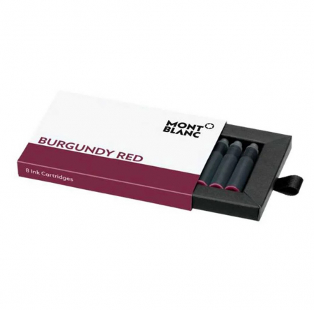Cartuse Cerneala Montblanc BURGUNDY RED set 8 buc