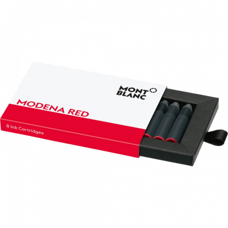 Consumabile Montblanc - Cartuse Cerneala Montblanc Modena Red set 8 buc