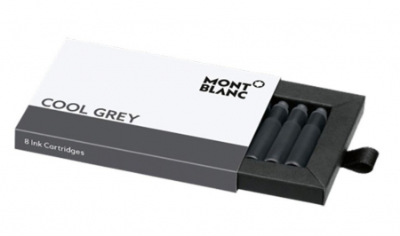 Consumabile Montblanc - Cartuse Cerneala Montblanc Cool Grey set 8 buc