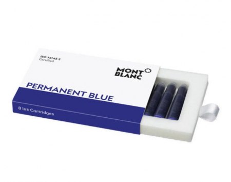 Cartuse Cerneala Montblanc Permanent BLUE set 8 buc