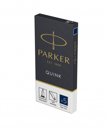 Cartuse Cerneala - Cartuse Cerneala Parker Quink Blue Black set 5 buc