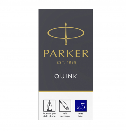 Cartuse Cerneala Parker Quink Blue set 5 buc [1]