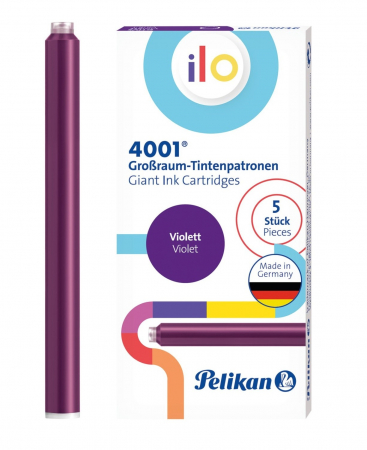 Cartuse Cerneala - Cartuse Cerneala PELIKAN 4001 ILO Mov set 5 buc