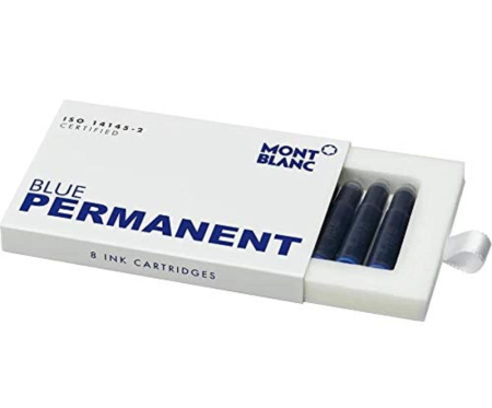 Cartuse Cerneala  Permanent Blue set 8 buc, Montblanc