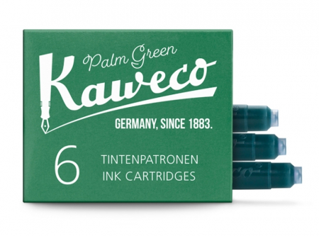 Cartuse cerneala set 6 buc Palm Green, Kaweco [1]