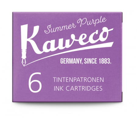 Cartuse Cerneala - Cartuse cerneala set 6 buc Summer Purple Kaweco