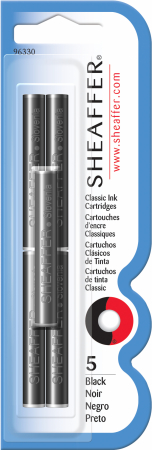 Cartuse Cerneala - Cartuse Cerneala Sheaffer Skrip Black Permanent set 5 buc