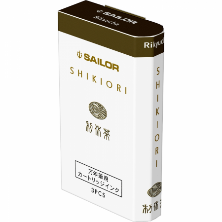 Cartuse cerneala Shikiori Sailor Summer RikyuCha Brown, set 3 buc [2]