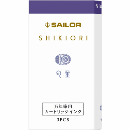 Cartuse - Cartuse cerneala Shikiori Spring Nioisumire Purple - set 3 buc Sailor