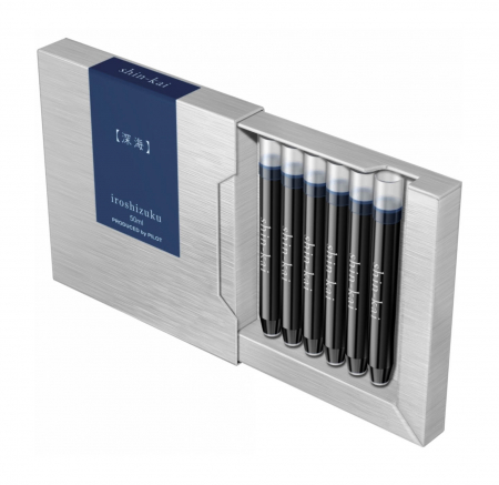 Cartuse Cerneala Standard Size Iroshizuku Shin-Kai Set 6, Pilot [2]