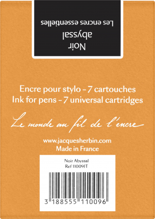 Cartuse Noir Abyssal - set 7 buc Jacques Herbin [3]