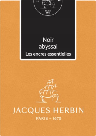 Cartuse Cerneala - Cartuse Noir Abyssal - set 7 buc Jacques Herbin