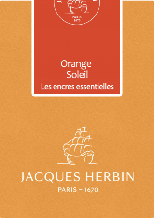 Cartuse Orange Soleil- set 7 buc Jacques Herbin
