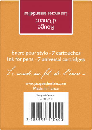 Cartuse Rouge d’Orient - set 7 buc Jacques Herbin [3]