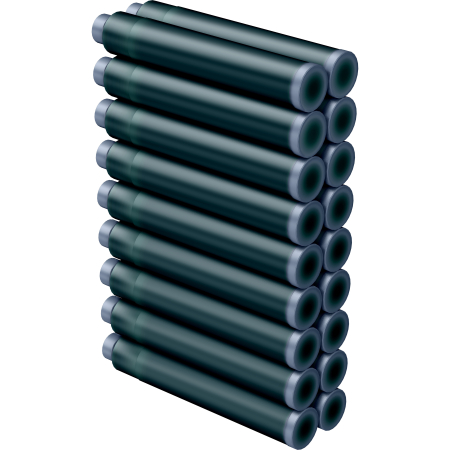 Cartuse set 18 buc - Emerald [3]