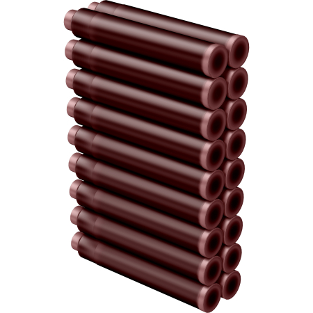 Cartuse set 18 buc - Passion Red [3]