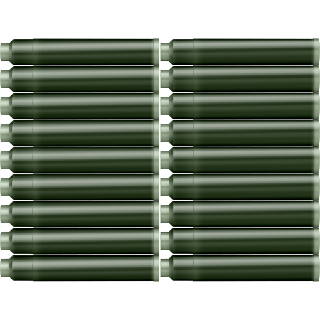Cartuse set 18 buc - Sherwood Green [2]