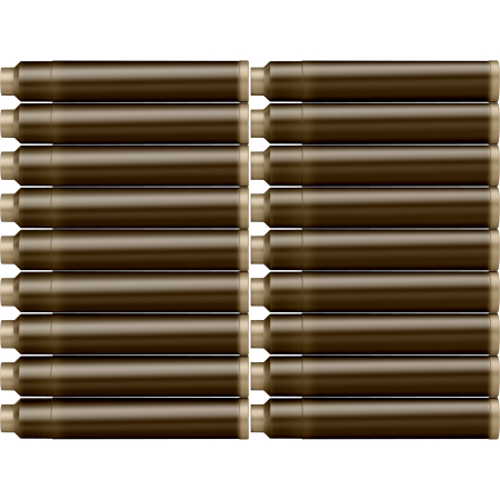 Cartuse set 18 buc - Warm Brown [2]