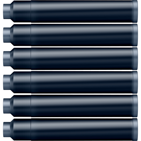 Cartuse set 6 buc - Blue Black [2]