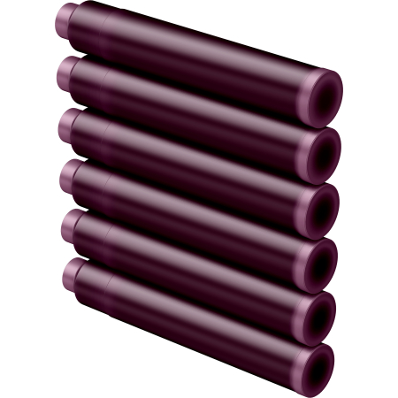 Cartuse set 6 buc - Claret [3]