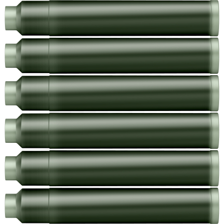 Cartuse set 6 buc - Green Umber [2]
