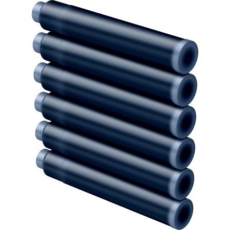 Cartuse set 6 buc - Oxford Blue [3]