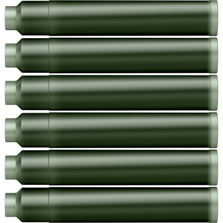 Cartuse set 6 buc - Sherwood Green [2]