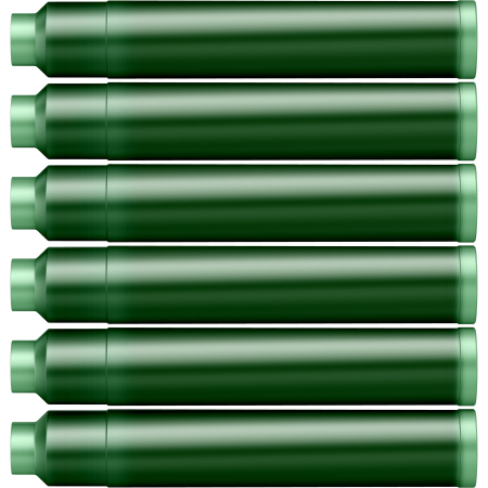 Cartuse set 6 buc - Ultra Green [2]