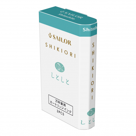 Cartuse Shikiori Sailor Shitoshito Turquoise, set 3 buc [1]
