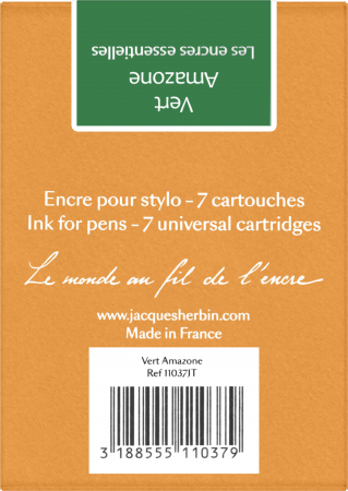 Cartuse Vert Amazone - set 7 buc Jacques Herbin [3]