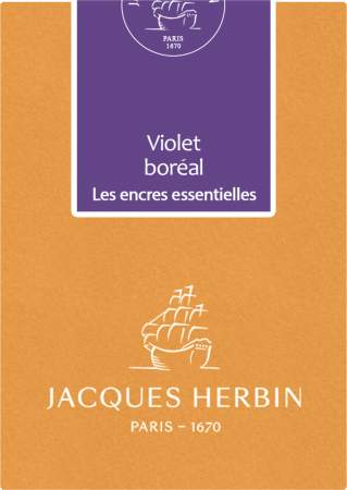 Cartuse Cerneala - Cartuse Violet Boreal- set 7 buc Jacques Herbin