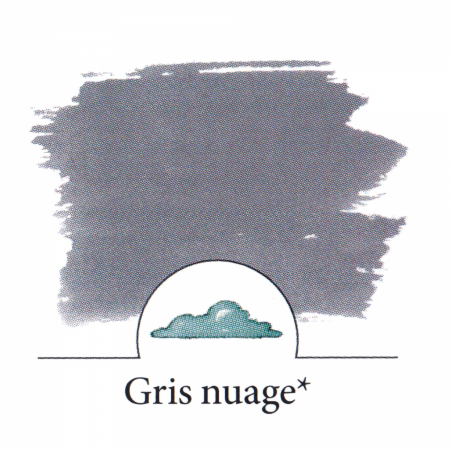 Cartuse Writing The Pearl of Inks Gris Nuage set 6 cart, Jacques Herbin [6]
