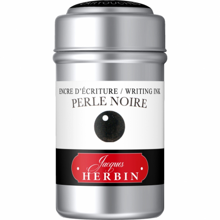 Jacques Herbin - Cartuse Writing The Pearl of Inks Perle Noir set 6 cart, Jacques Herbin