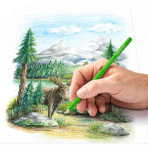 Creioane Colorate 48 culori 146C-C48 100% PEFC Staedtler [4]