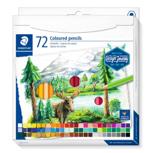 Staedtler - Creioane Colorate 72 culori 146C-C72 100% PEFC, Staedtler