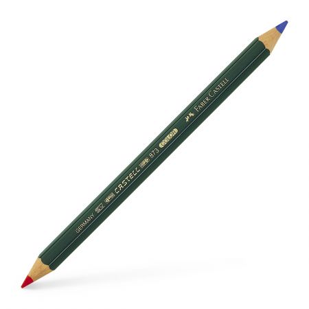 La Bucata - Creion Albastru-Rosu Castell Color B73, Faber-Castell