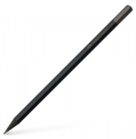Creioane Grafit - Creion Grafit Lemn Negru Urban ALL Black, Faber-Castell