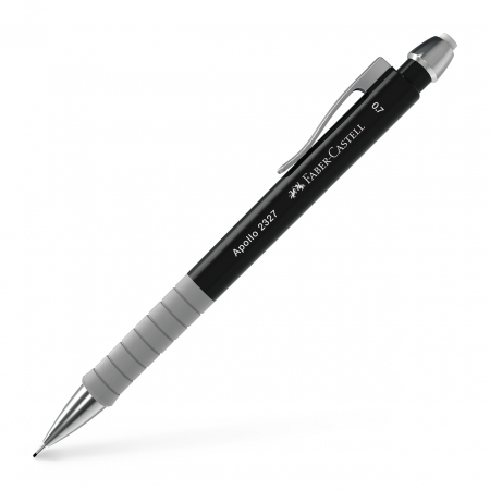 Creioane Mecanice - Creion Mecanic 0.7 Black Apollo, Faber-Castell
