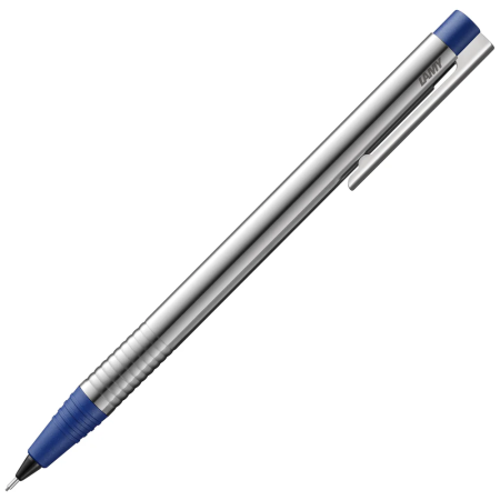 Creion Mecanic 0.5 Logo Stainless Steel Blue, Lamy