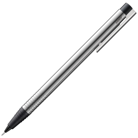 Creion Mecanic 0.5 Logo Stainless Steel Black, Lamy